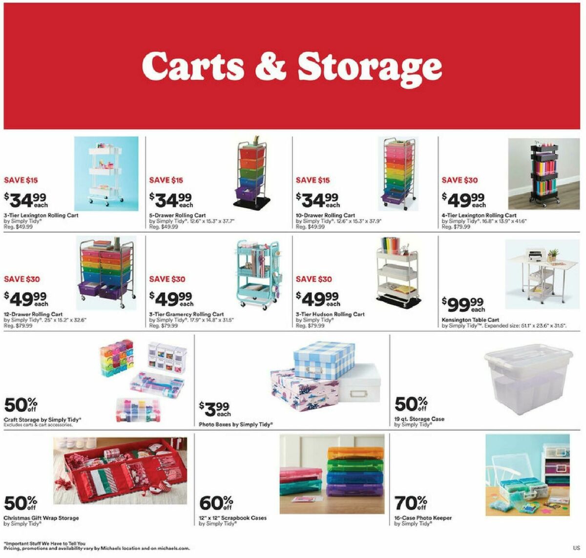Michaels Weekly Ad from November 21