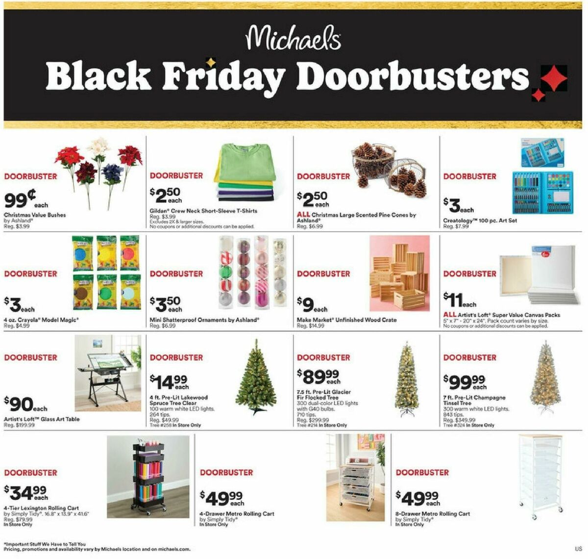 Michaels Weekly Ad from November 26