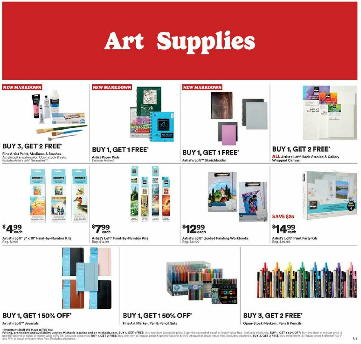 Michaels Weekly Ad from November 26