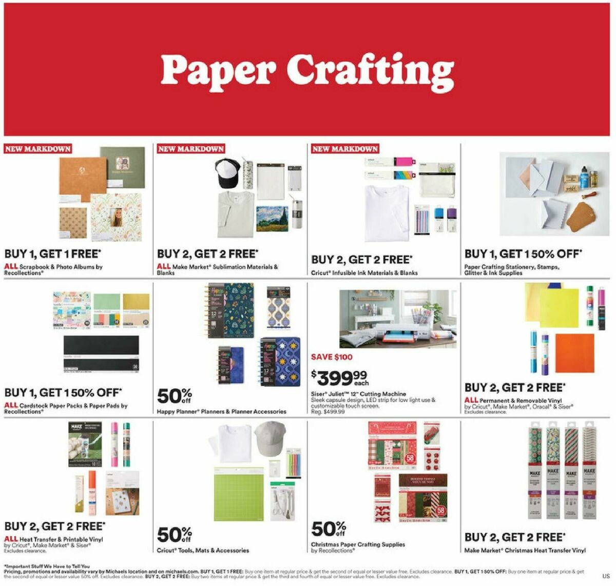 Michaels Weekly Ad from November 26