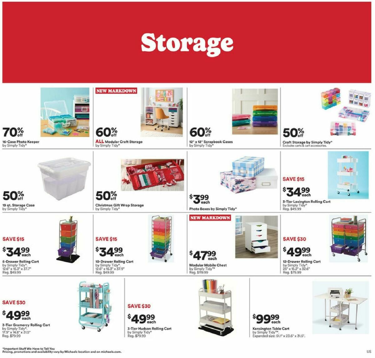 Michaels Weekly Ad from November 26