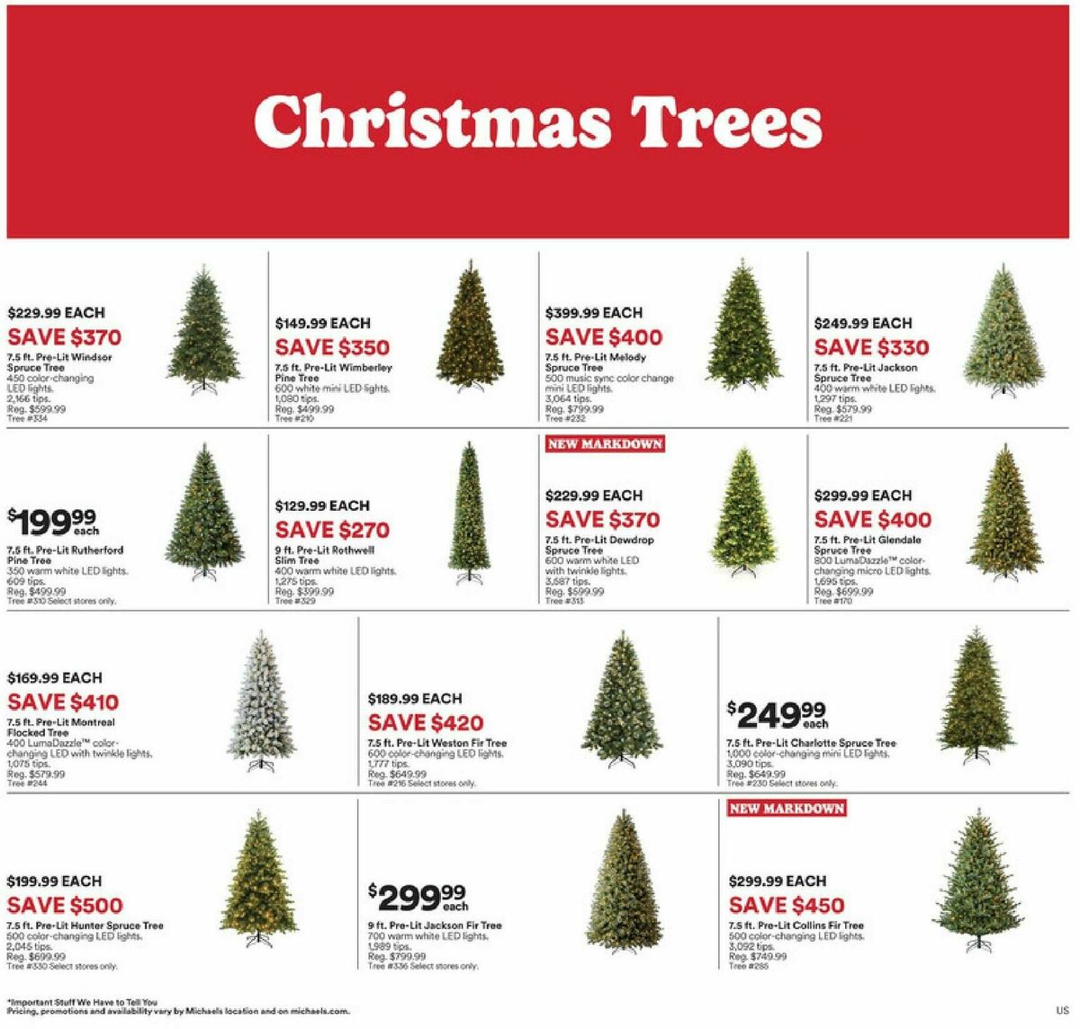 Michaels Weekly Ad from November 26