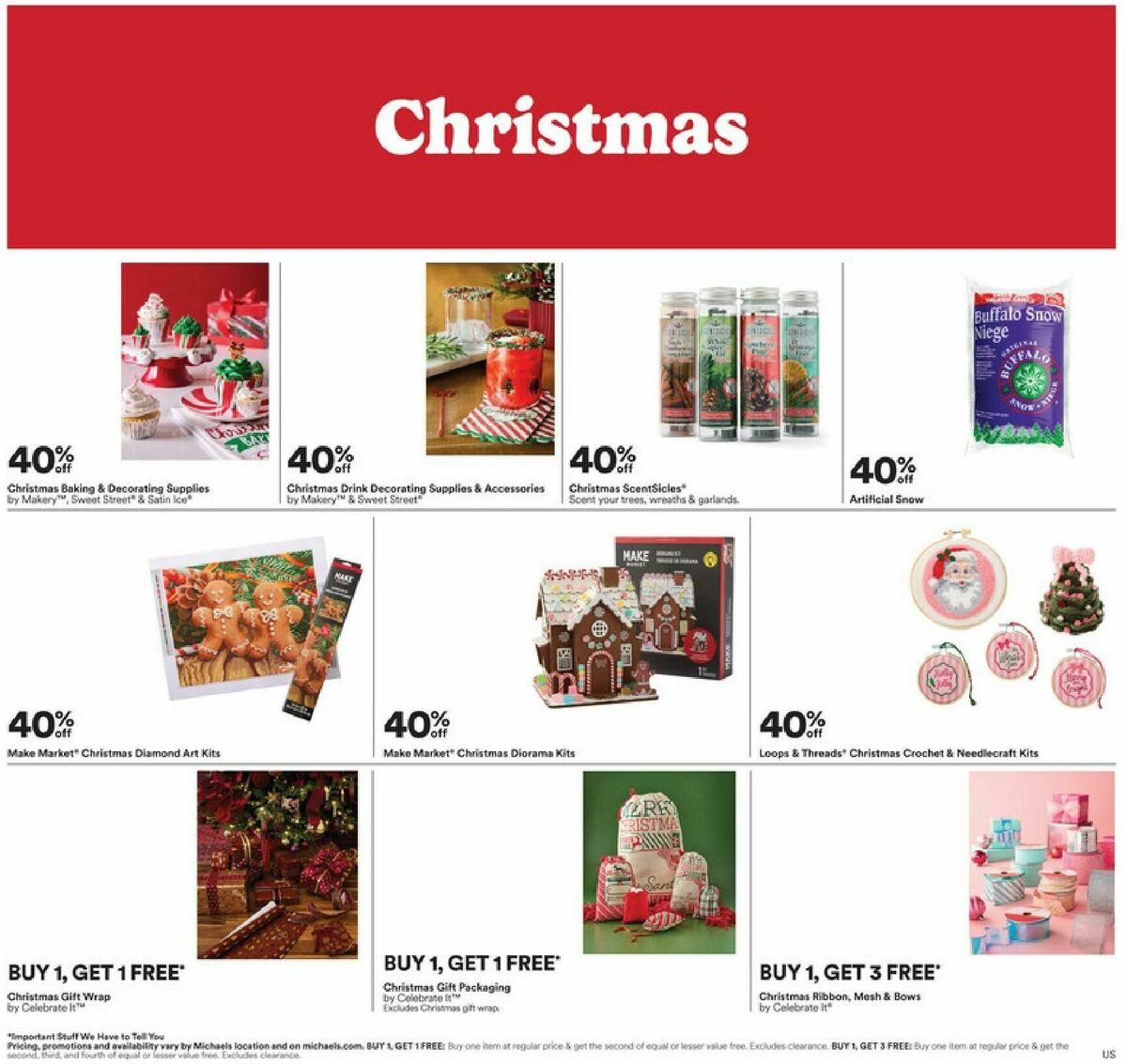 Michaels Weekly Ad from November 26