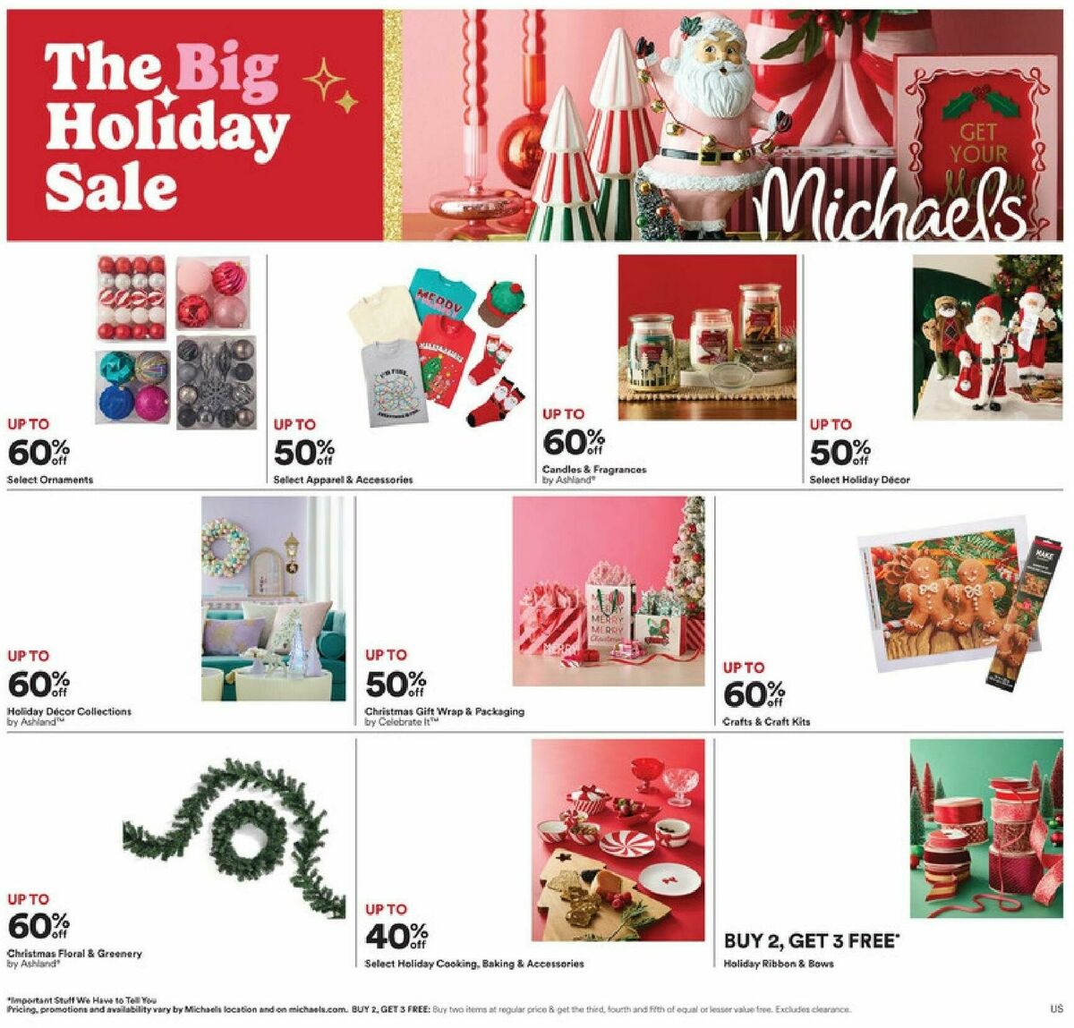Michaels Weekly Ad from December 1