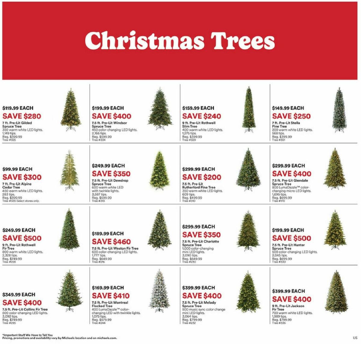 Michaels Weekly Ad from December 1