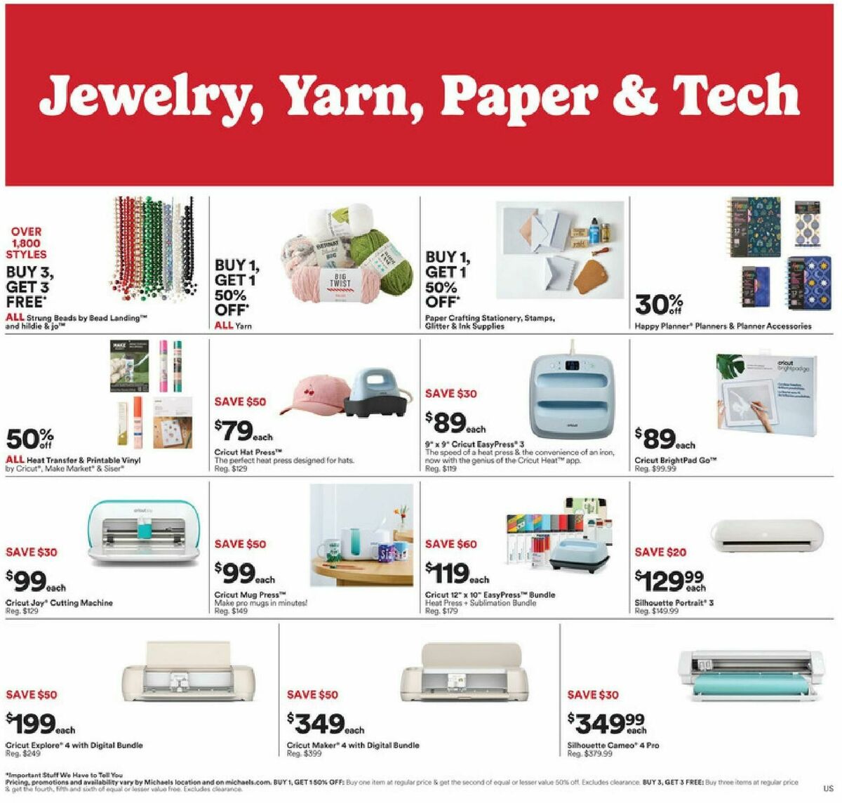 Michaels Weekly Ad from December 1