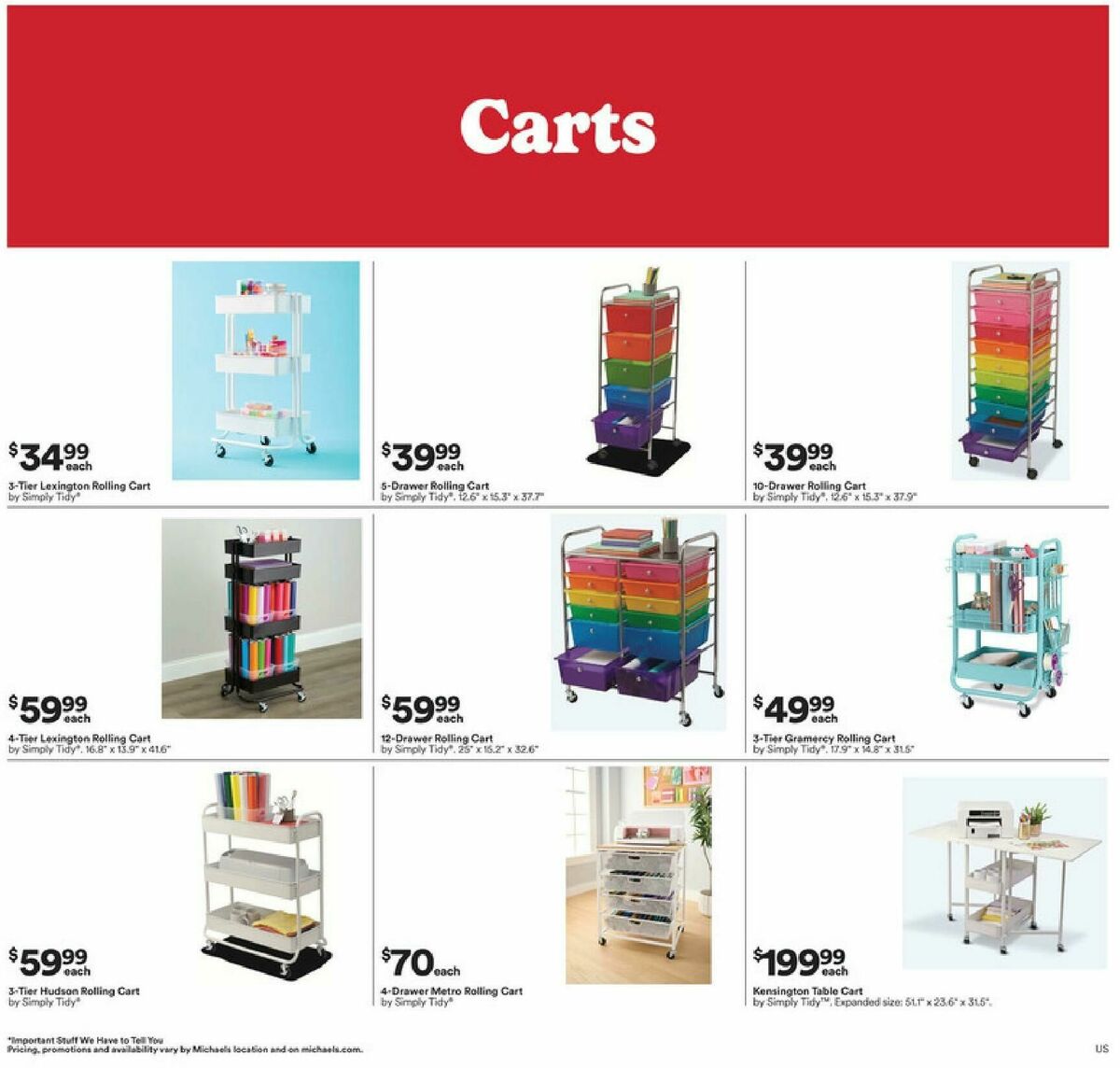 Michaels Weekly Ad from December 1
