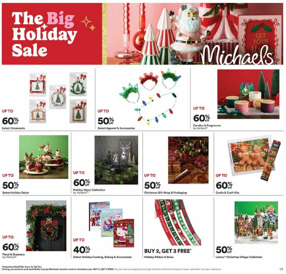 Michaels Weekly Ad from December 7
