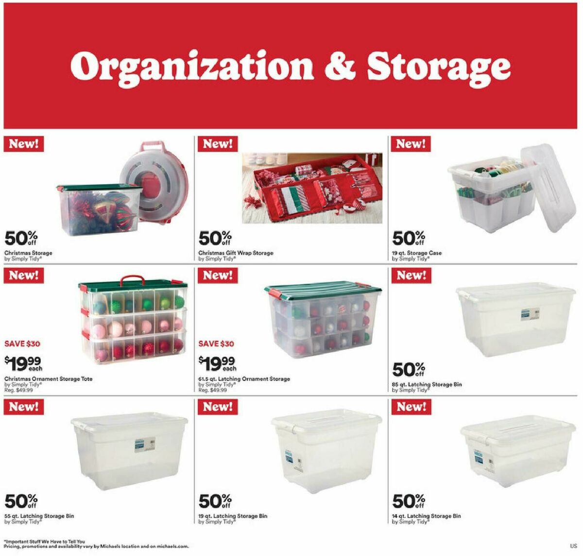 Michaels Weekly Ad from December 26