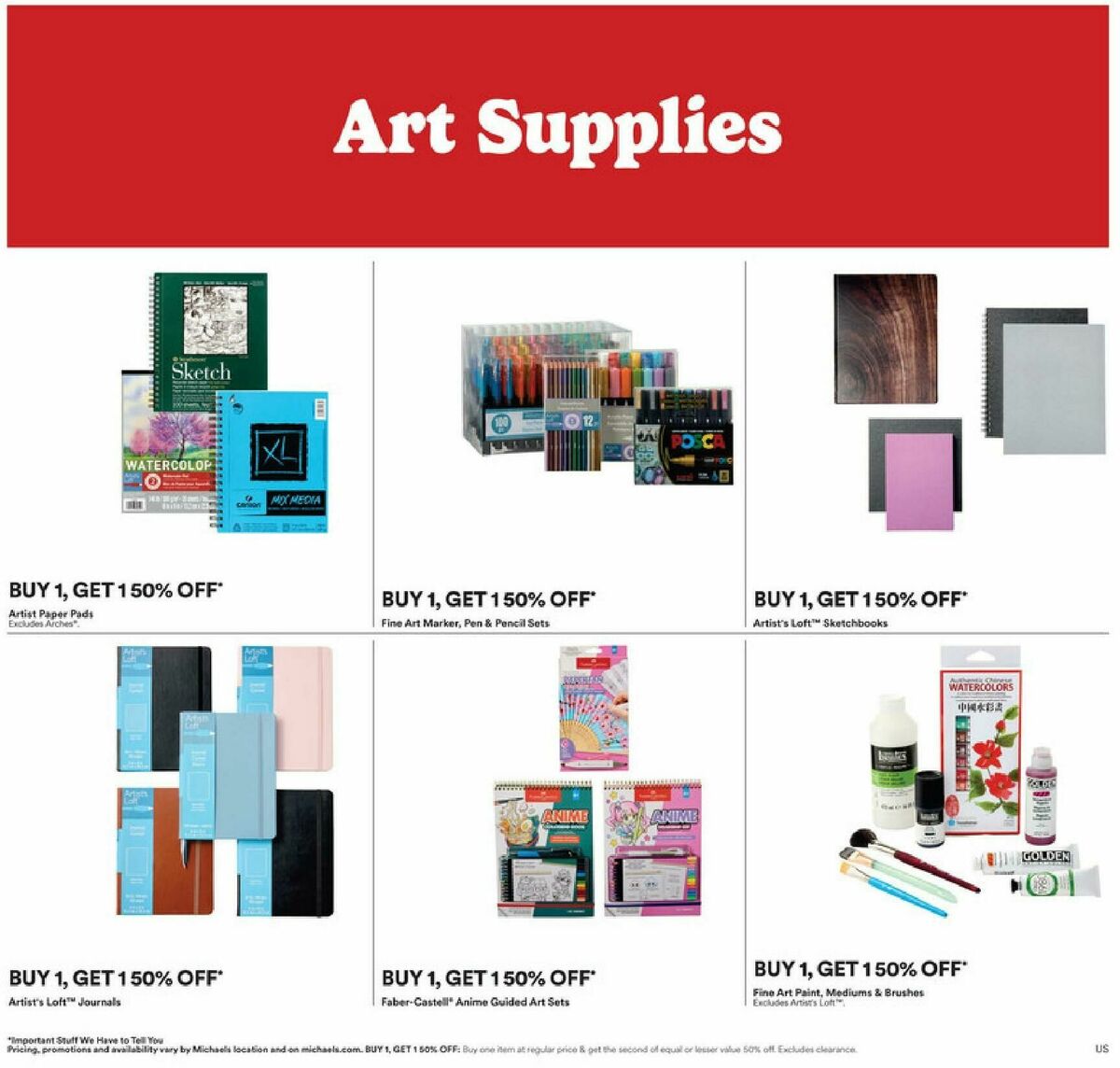 Michaels Weekly Ad from January 4