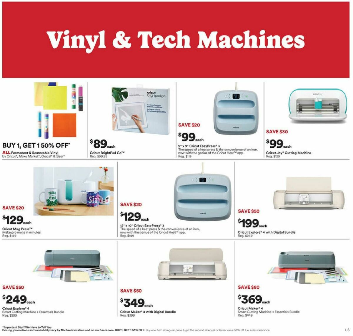 Michaels Weekly Ad from January 4
