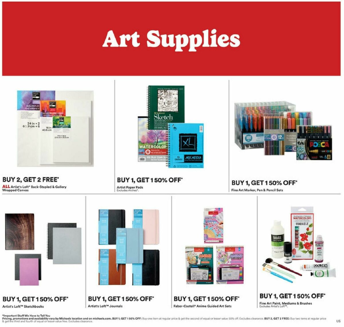 Michaels Weekly Ad from January 18