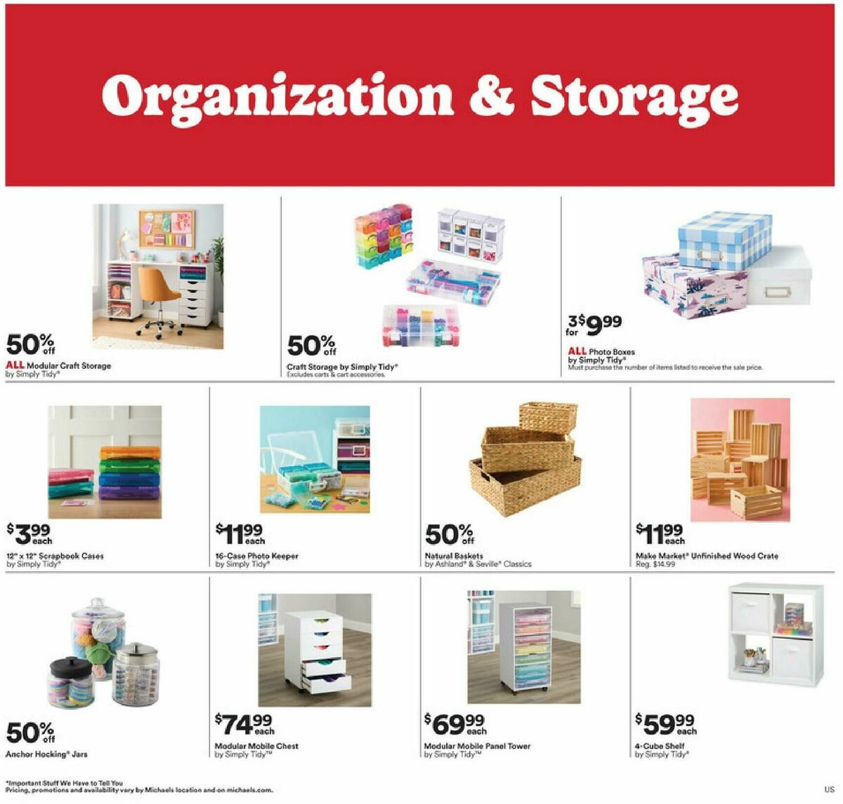 Michaels Weekly Ad from January 18