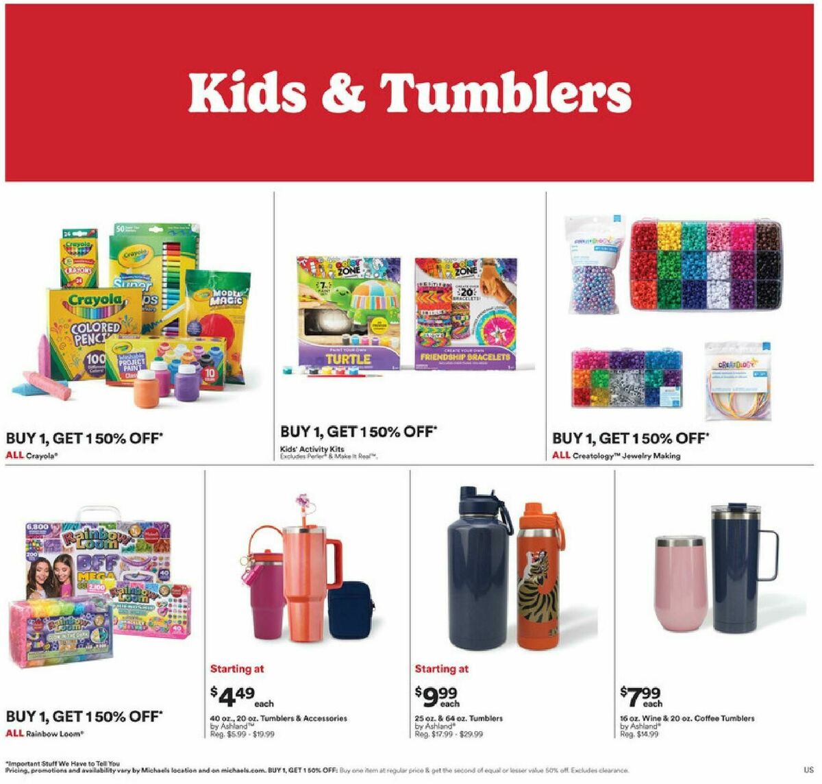 Michaels Weekly Ad from February 1