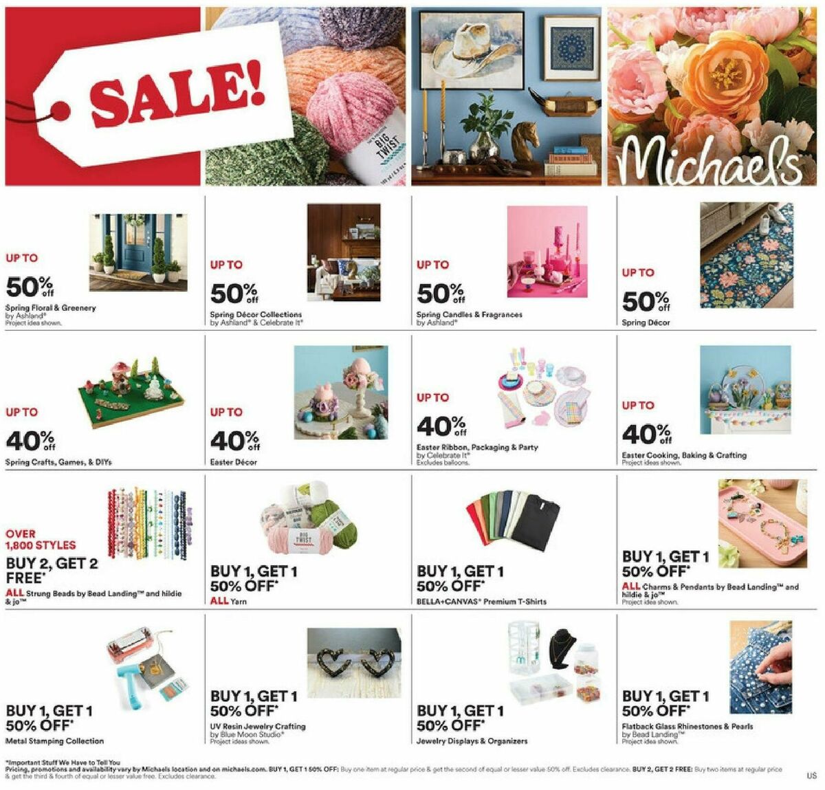 Michaels Weekly Ad from February 15