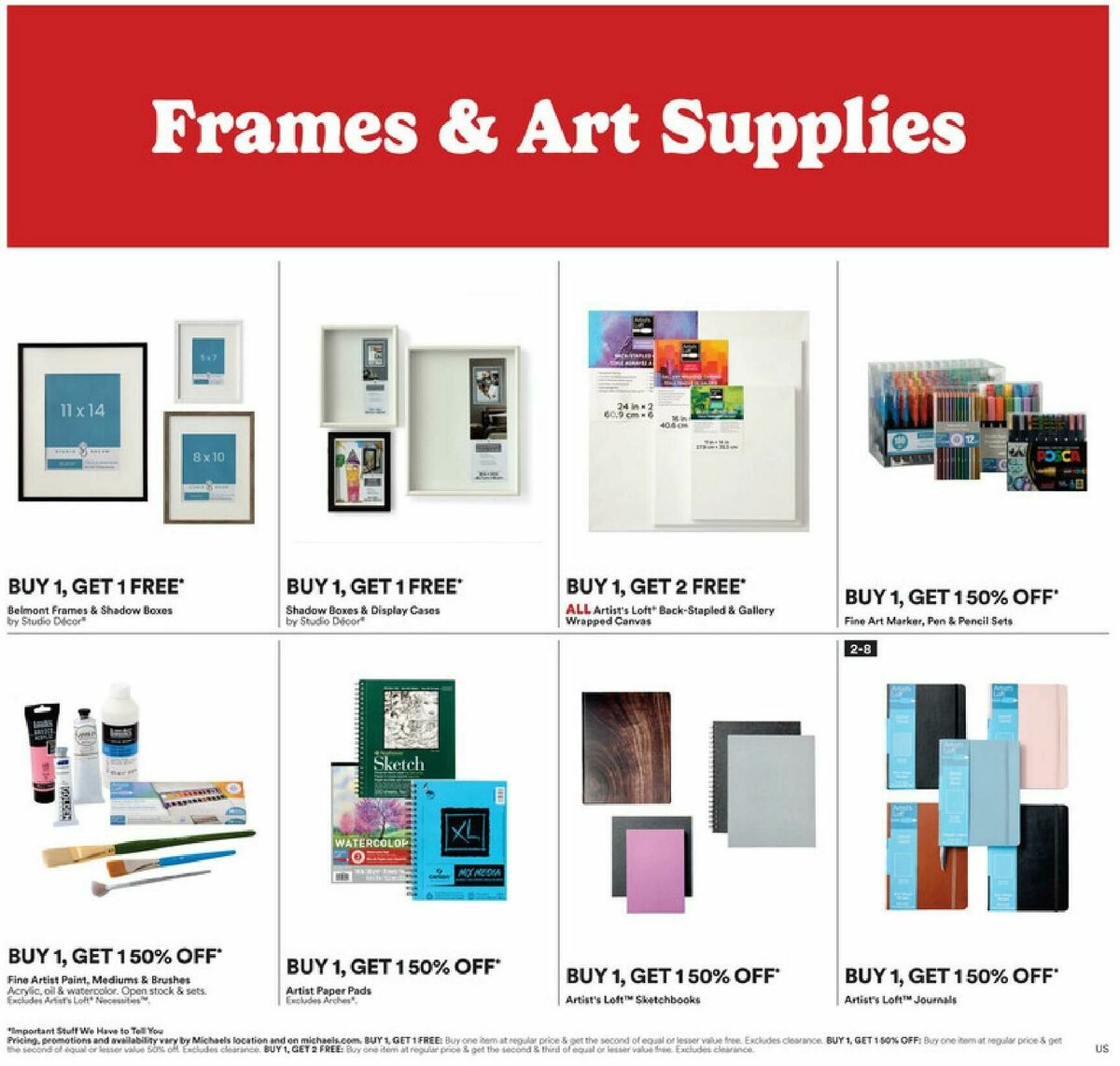 Michaels Weekly Ad from February 15
