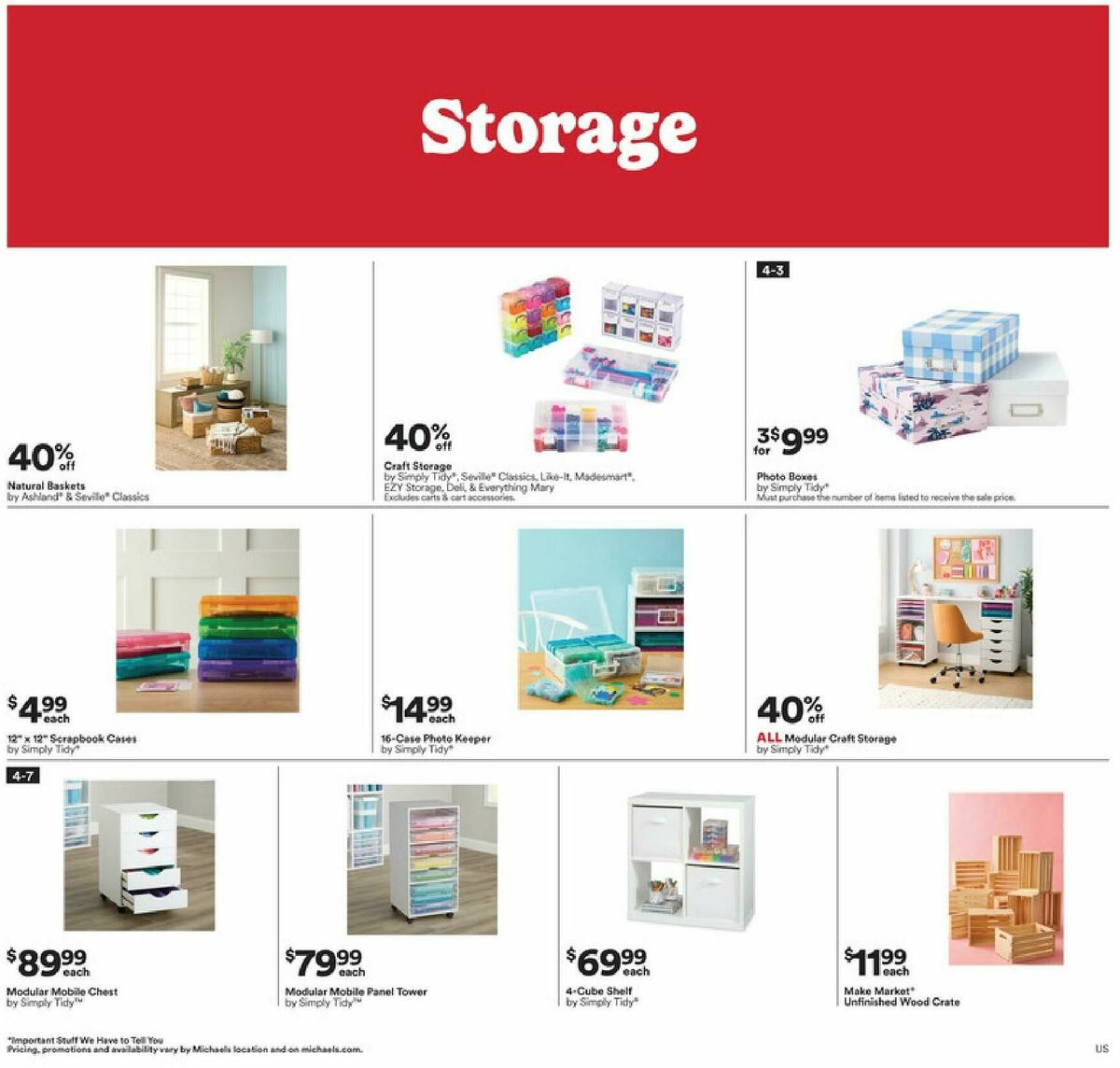 Michaels Weekly Ad from February 15