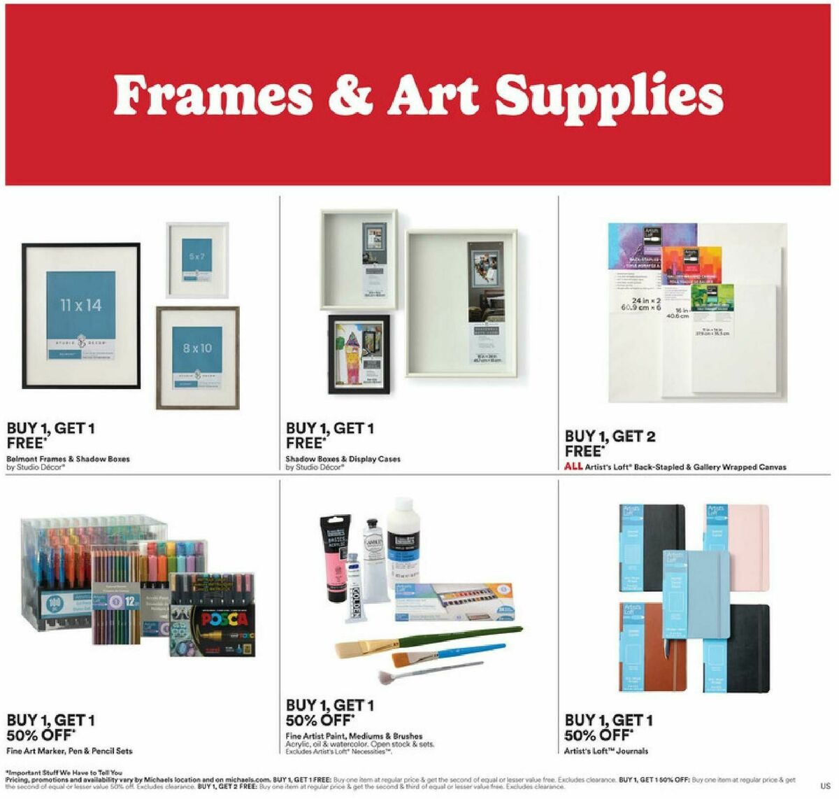 Michaels Weekly Ad from February 22