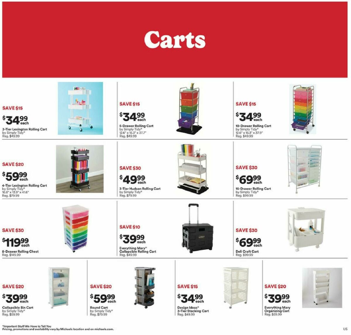 Michaels Weekly Ad from April 5