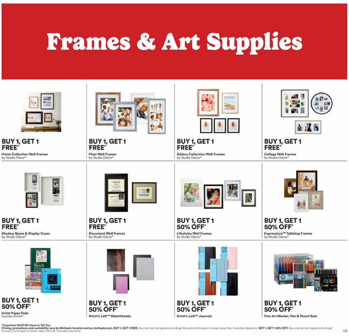 Michaels Weekly Ad from April 12