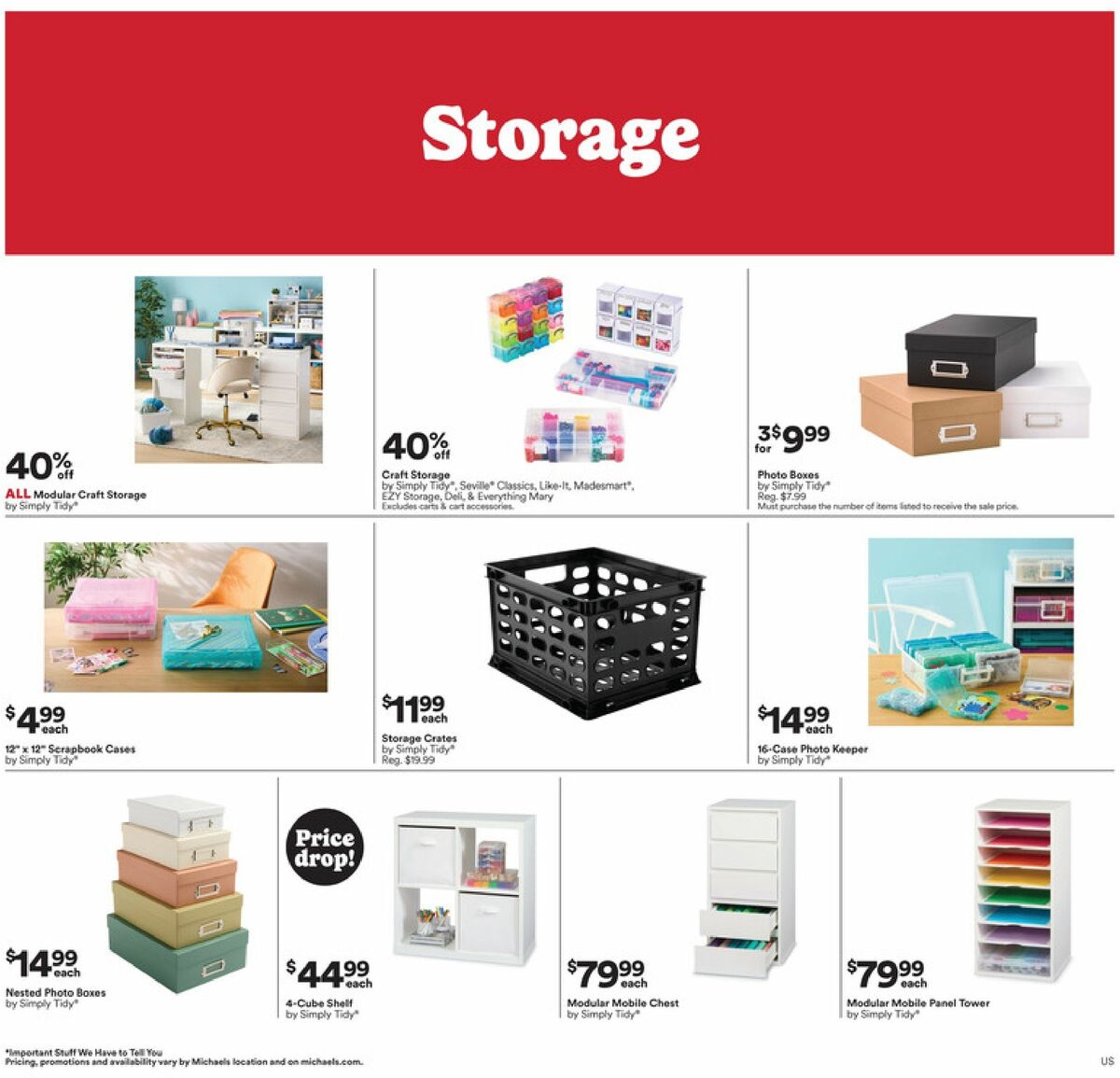Michaels Weekly Ad from April 12