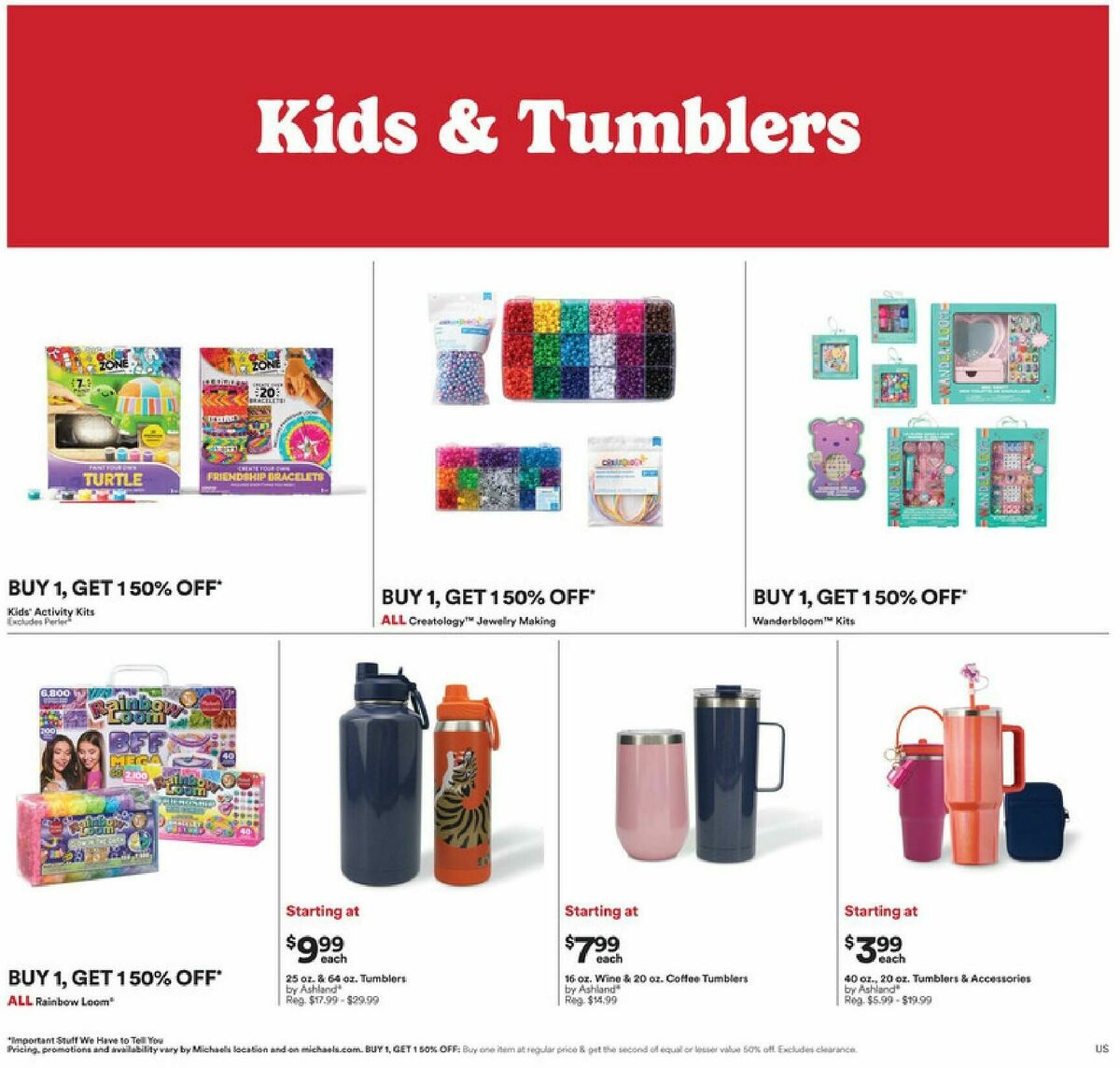 Michaels Weekly Ad from April 26