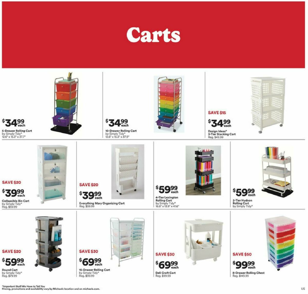 Michaels Weekly Ad from May 3