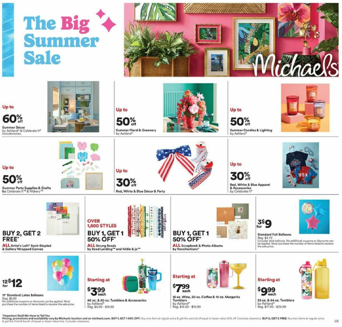 Michaels Weekly Ad from May 10