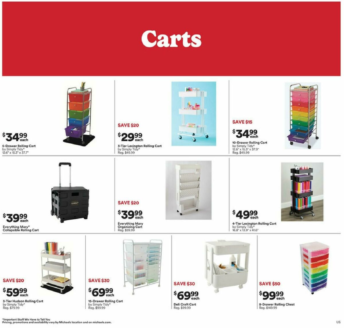 Michaels Weekly Ad from May 17