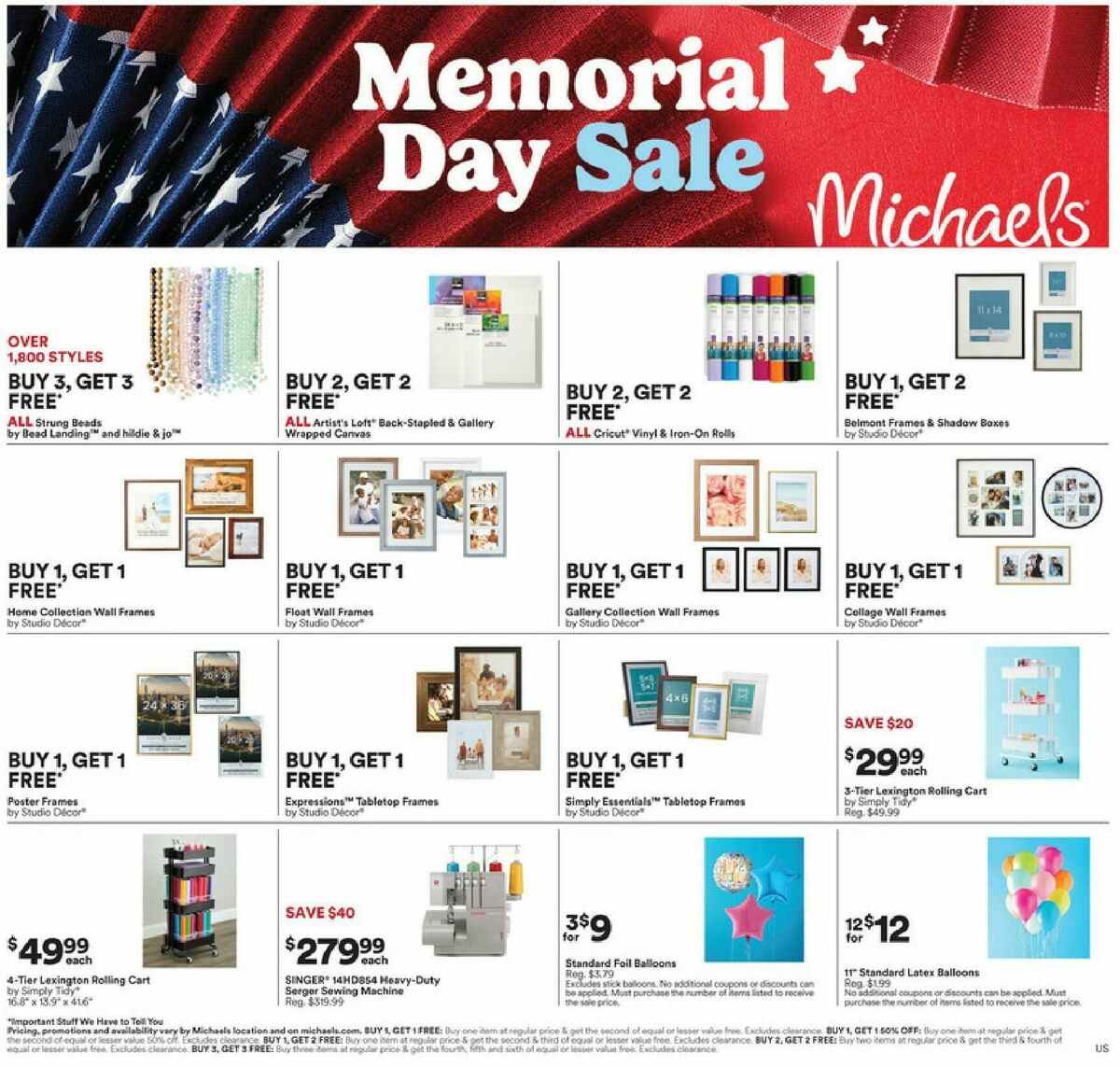Michaels Weekly Ad from May 24