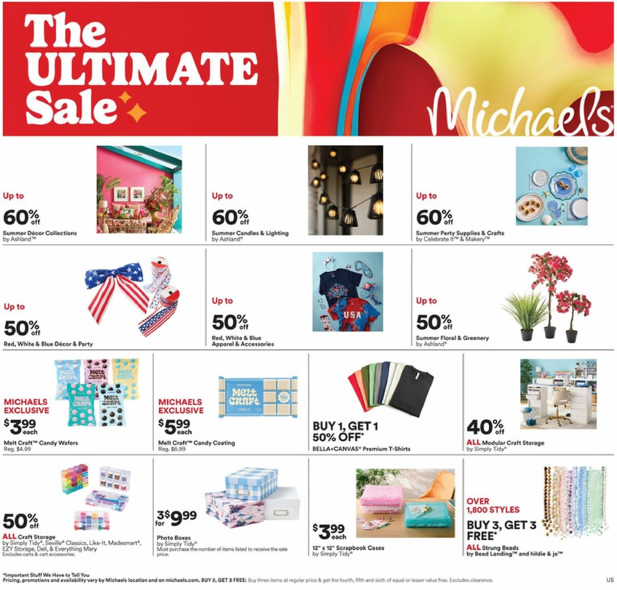 Michaels Weekly Ad from June 7