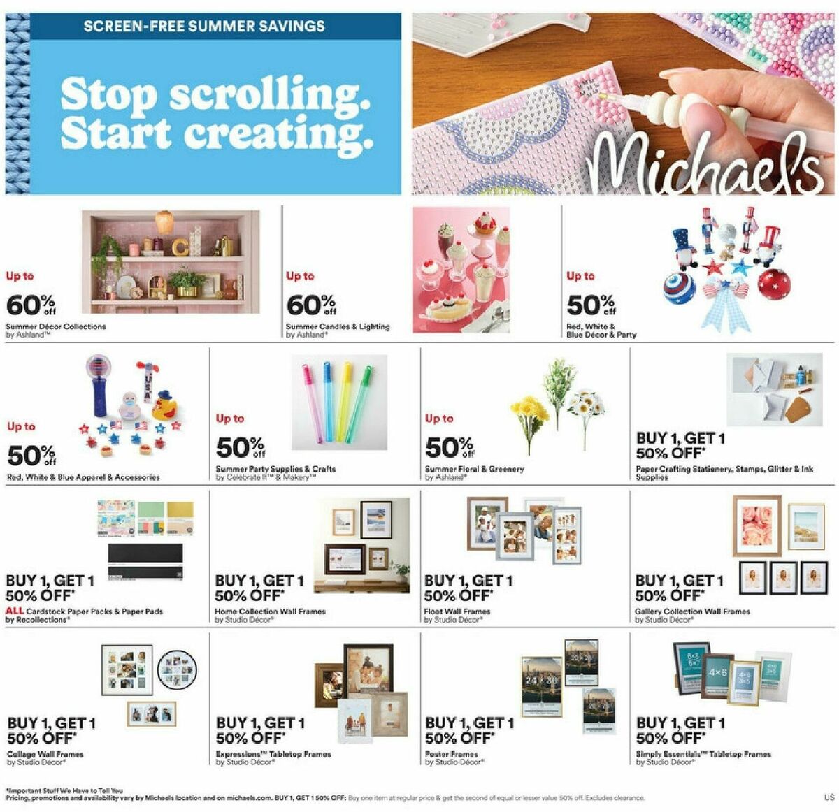 Michaels Weekly Ad from June 14