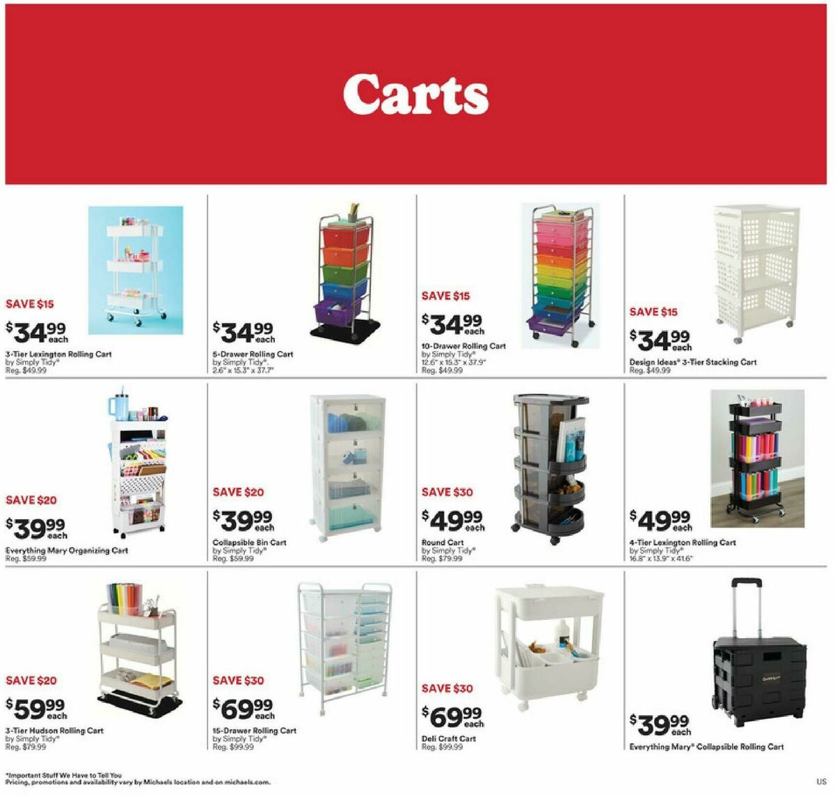 Michaels Weekly Ad from June 28
