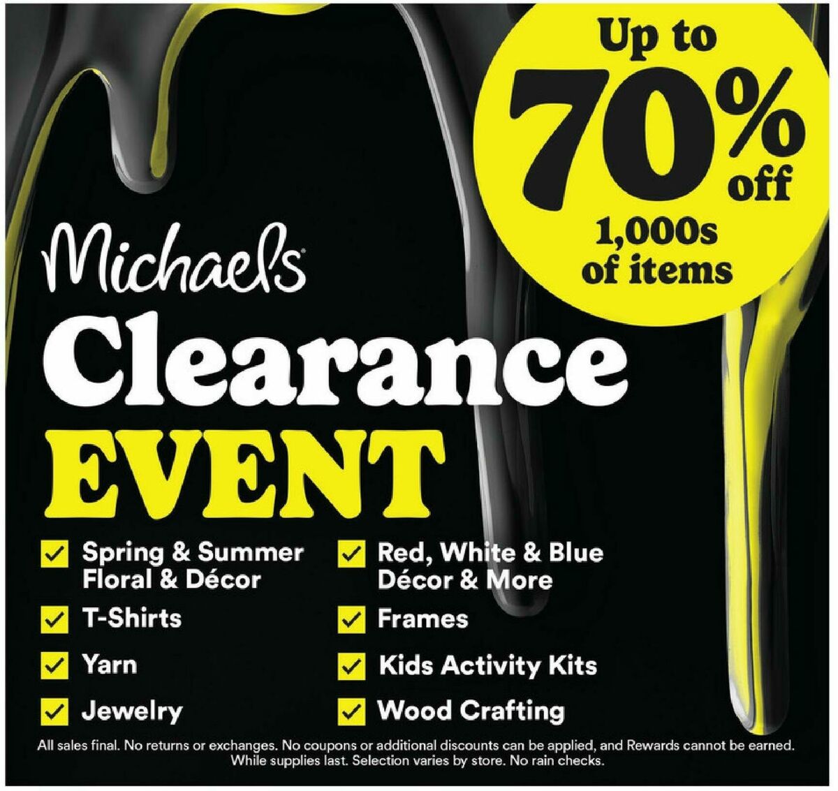 Michaels Weekly Ad from July 12