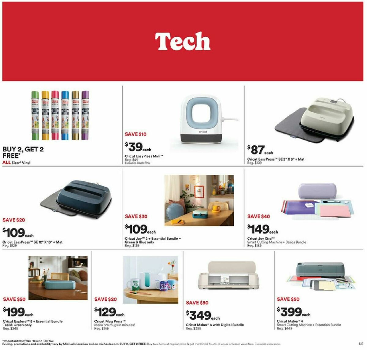 Michaels Weekly Ad from July 19