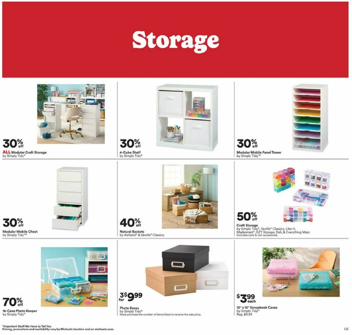 Michaels Weekly Ad from July 26