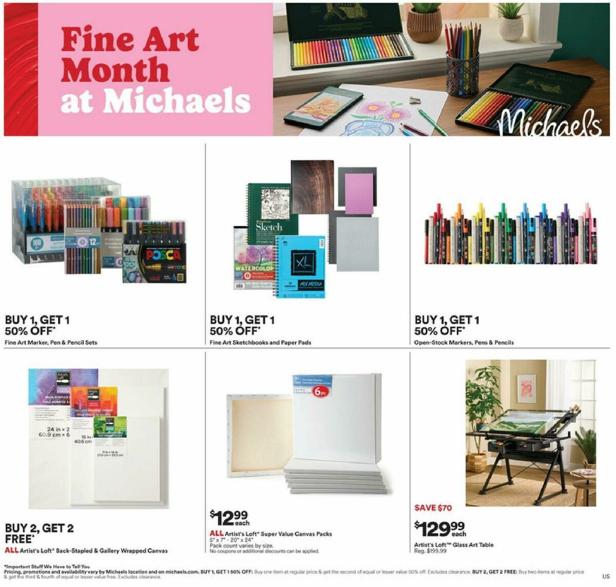 Michaels Weekly Ad from August 2