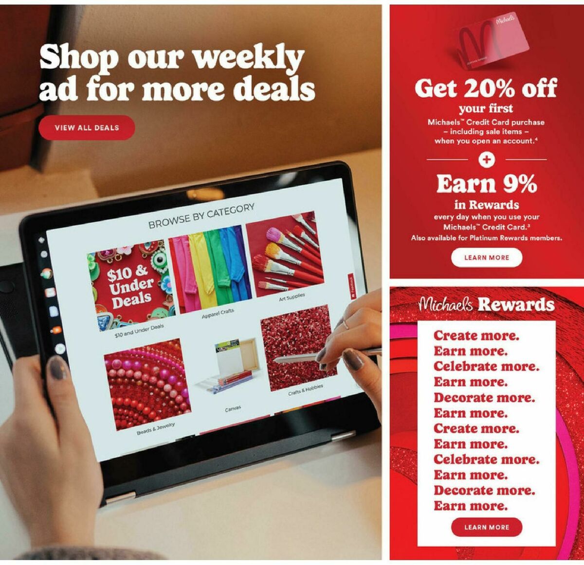 Michaels Weekly Ad from August 2