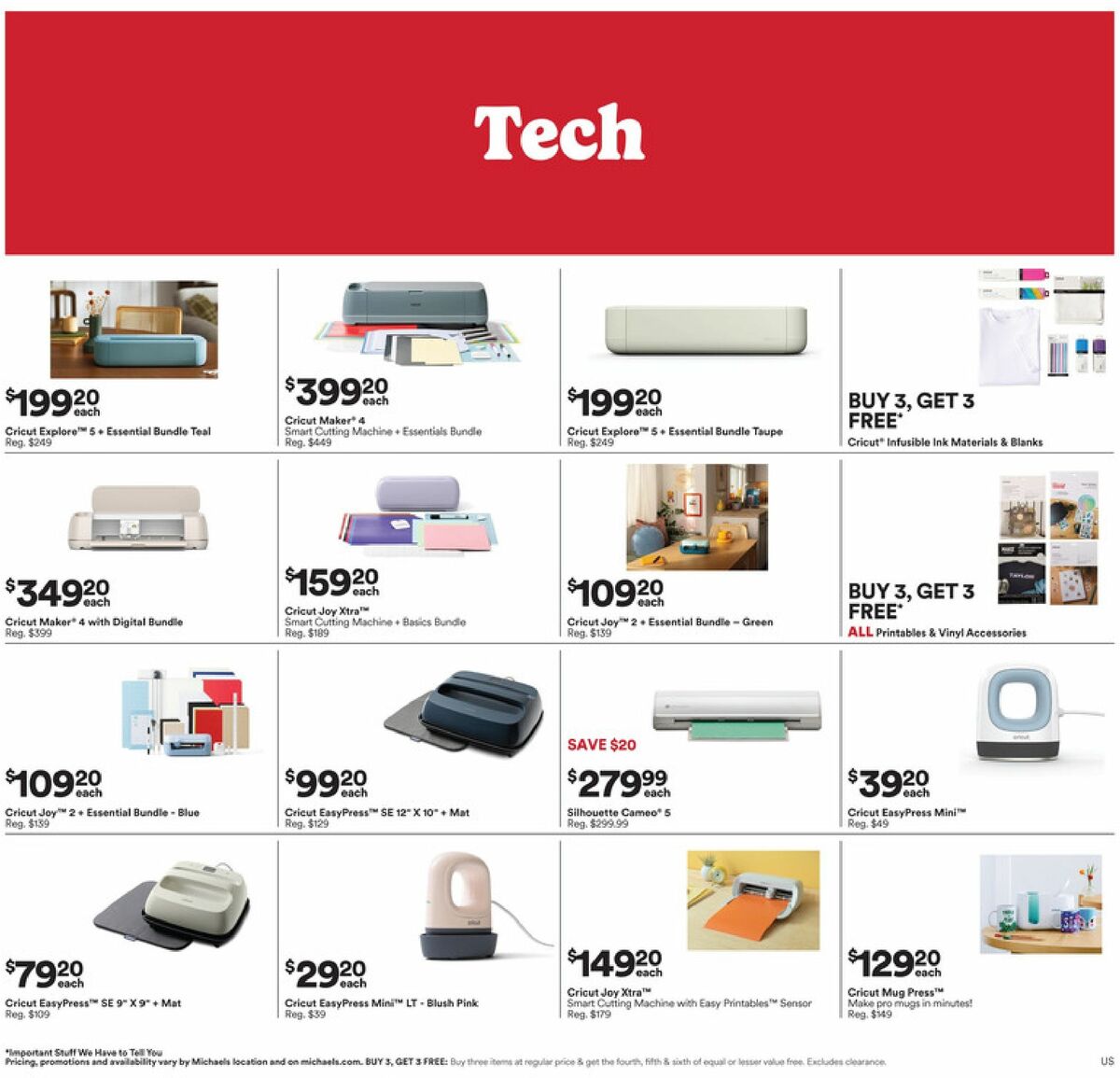 Michaels Weekly Ad from August 9