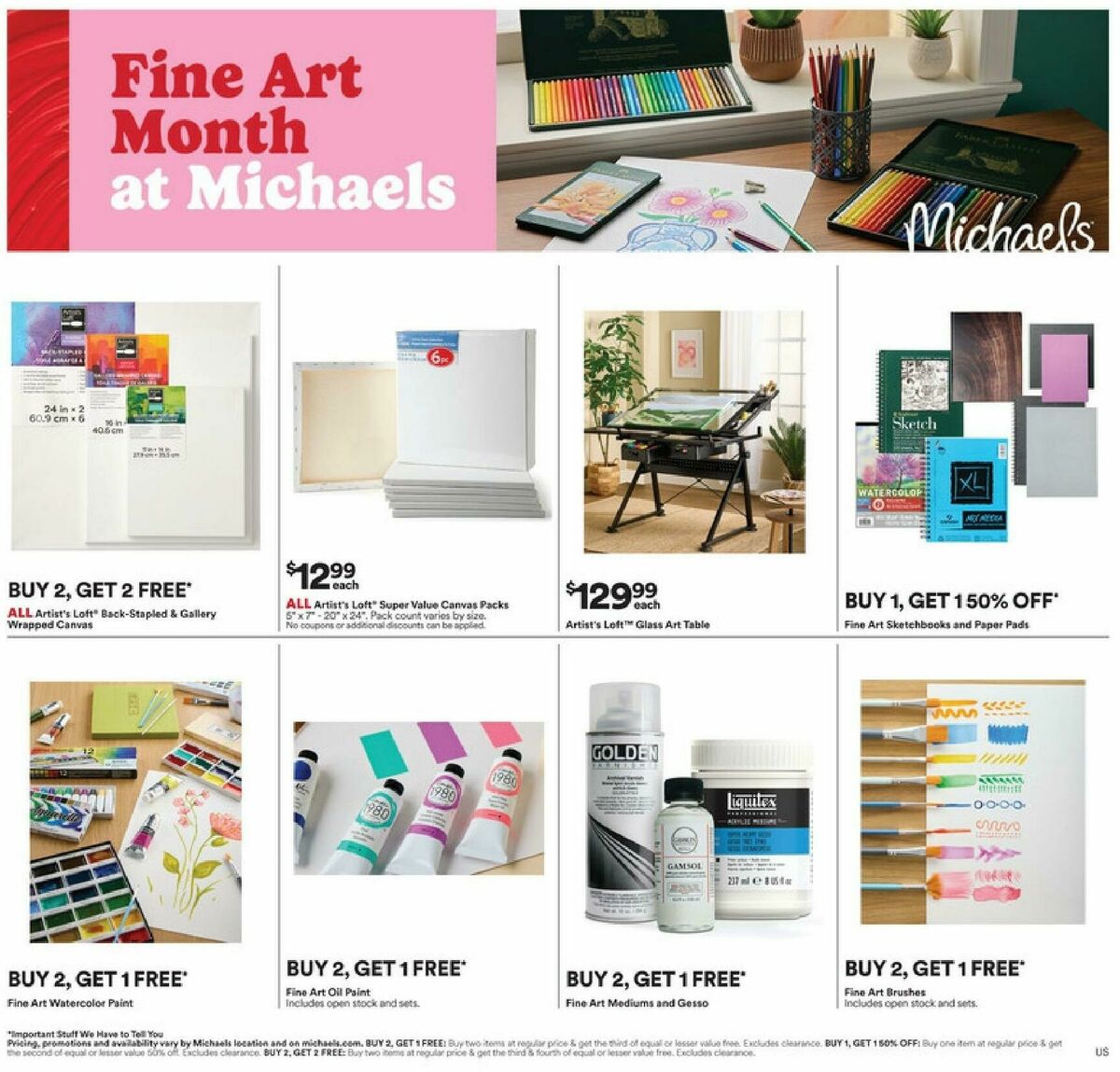 Michaels Weekly Ad from August 16