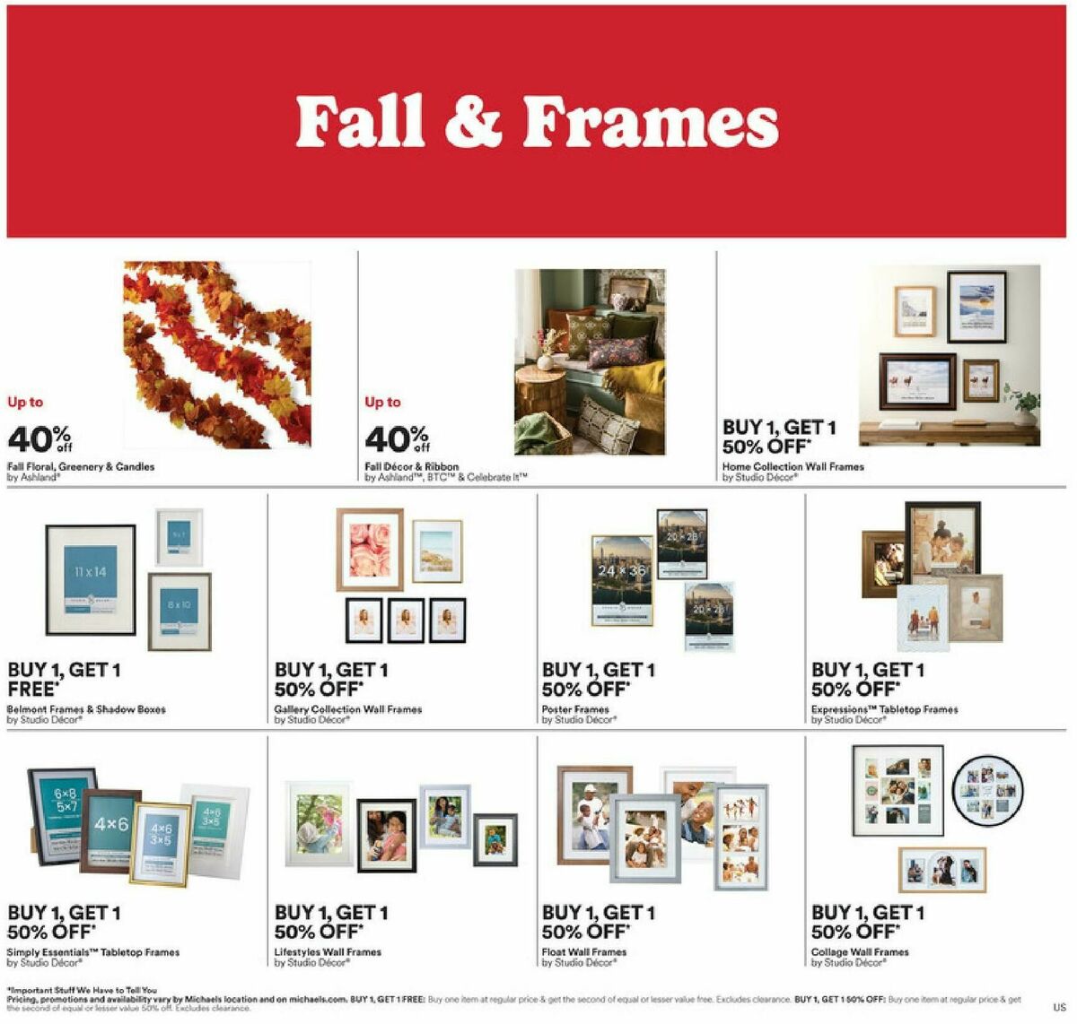 Michaels Weekly Ad from August 16