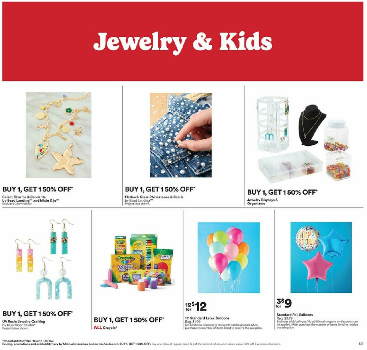 Michaels Weekly Ad from August 16