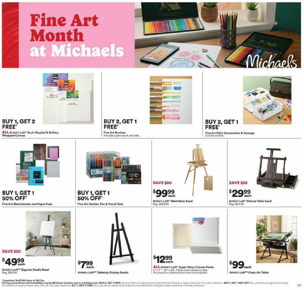 Michaels Weekly Ad from August 23
