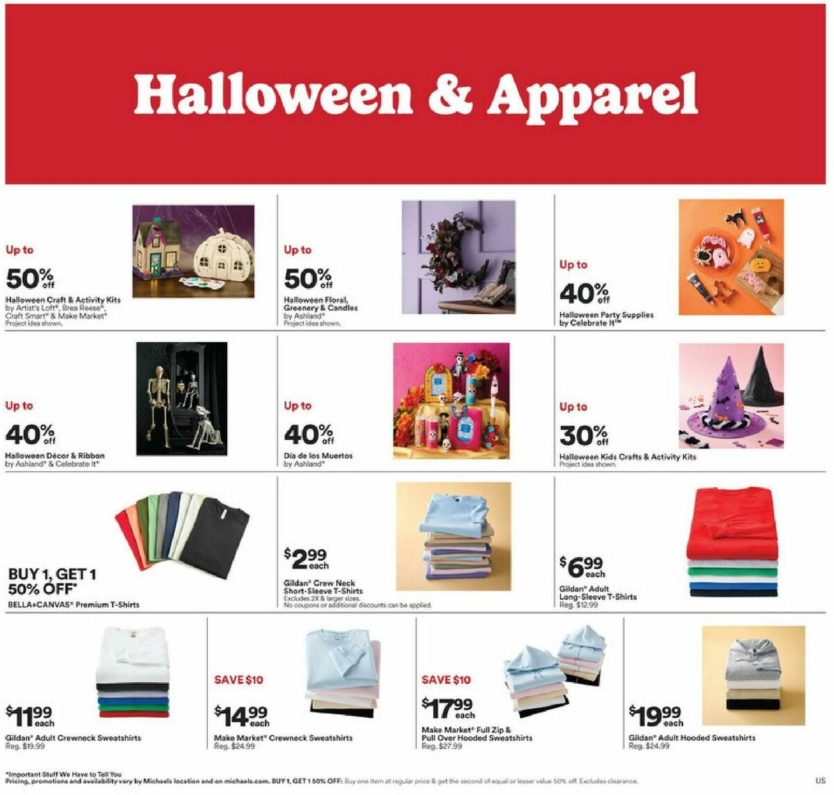 Michaels Weekly Ad from September 6