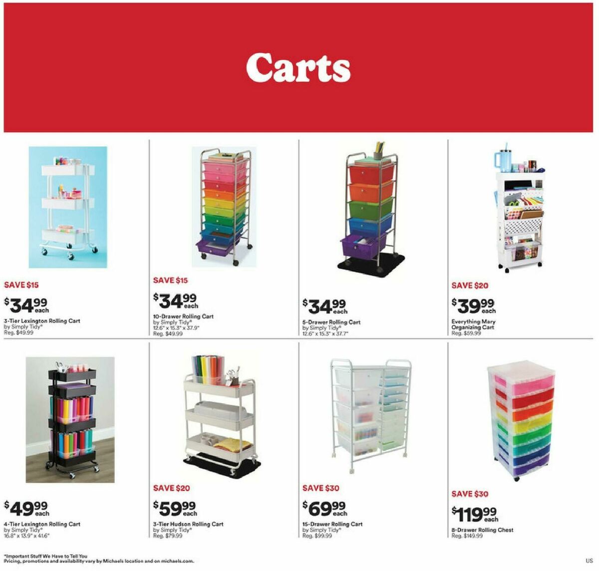 Michaels Weekly Ad from September 6