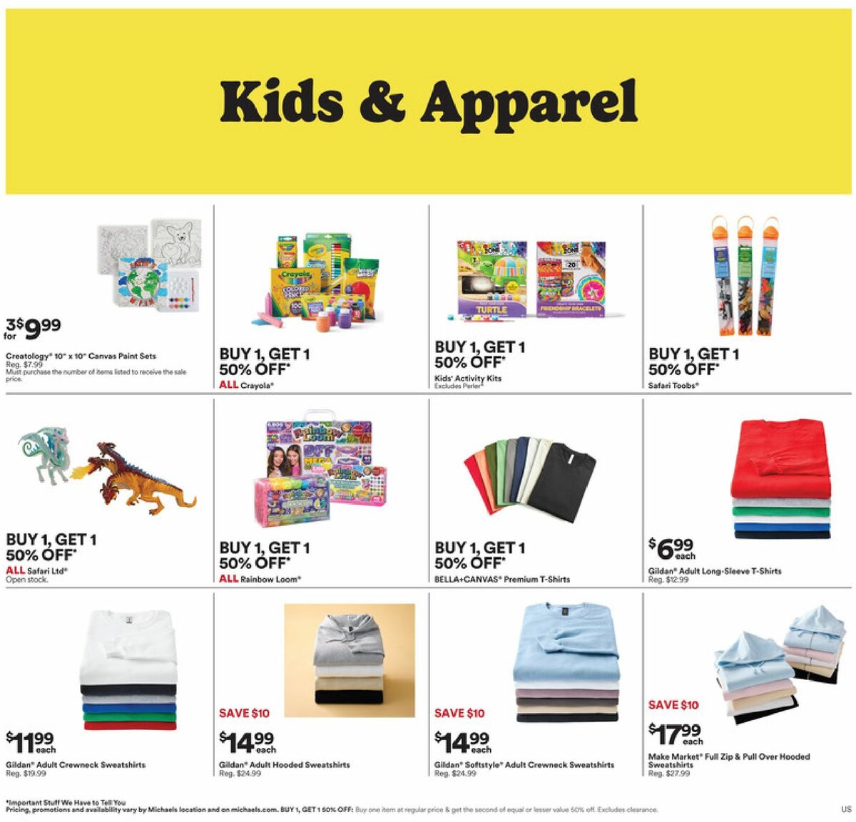 Michaels Weekly Ad from September 13
