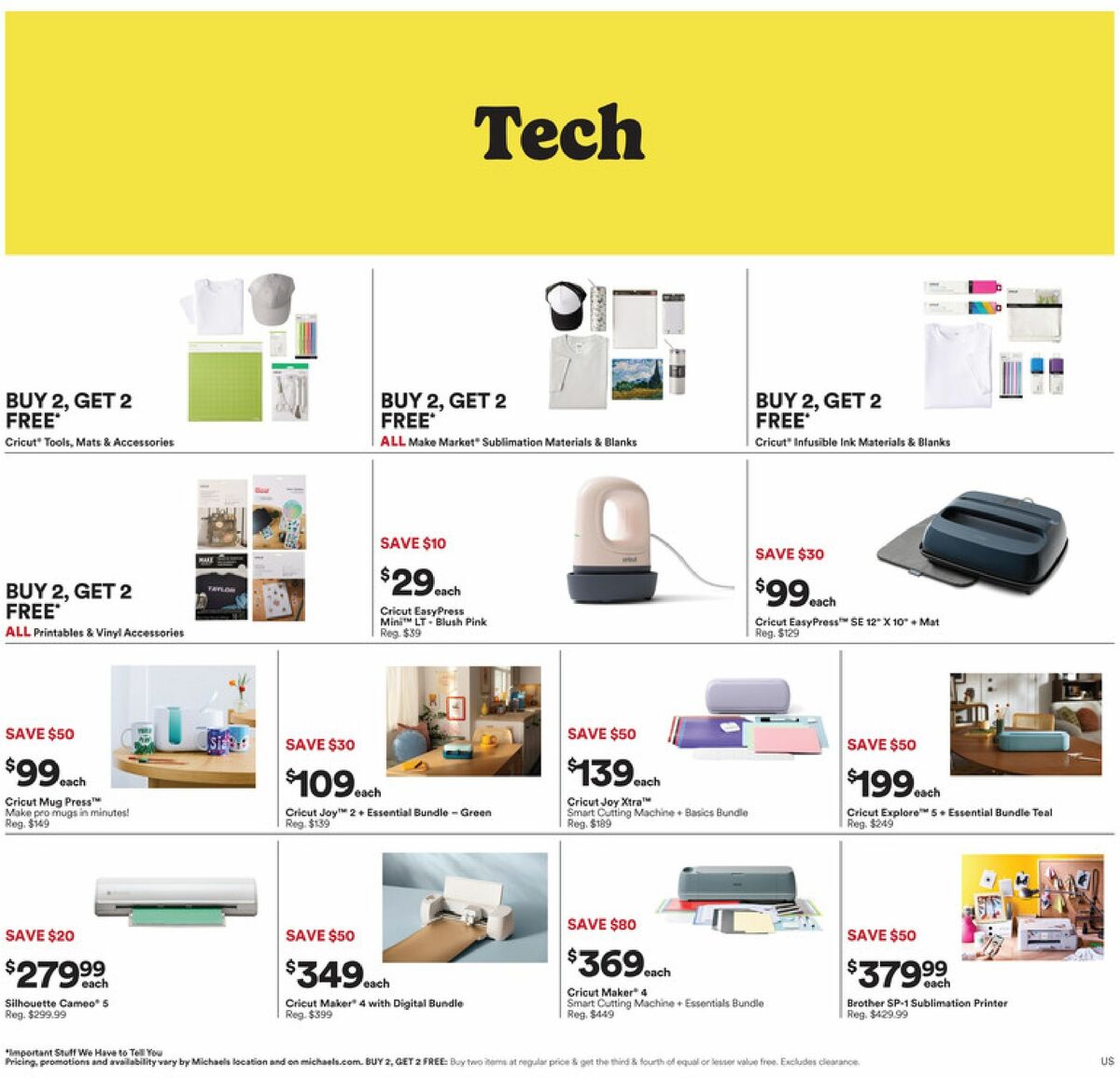 Michaels Weekly Ad from September 13