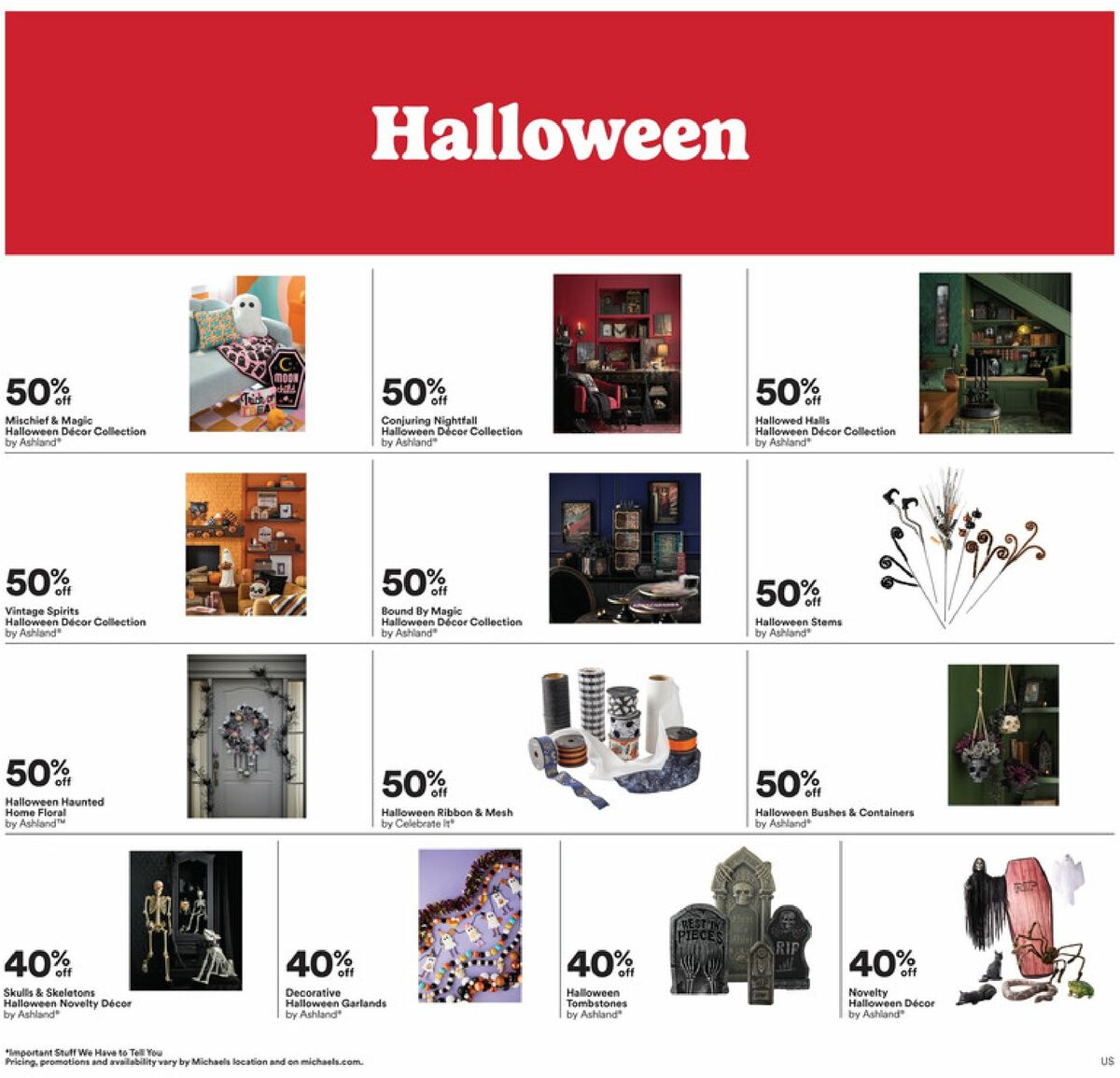 Michaels Weekly Ad from September 13
