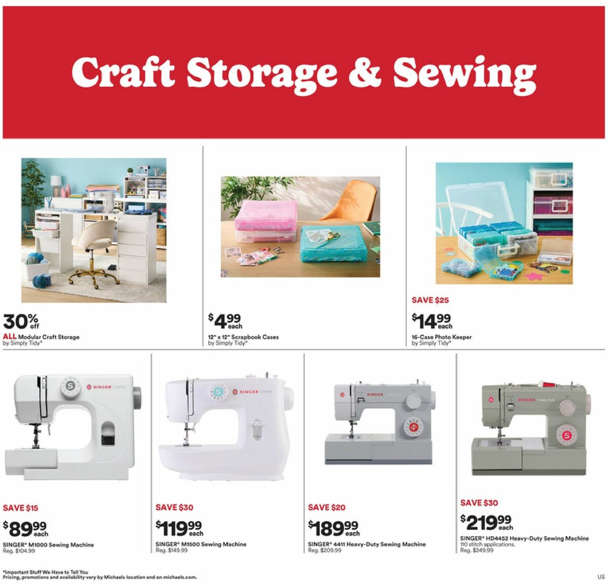 Michaels Weekly Ad from October 4