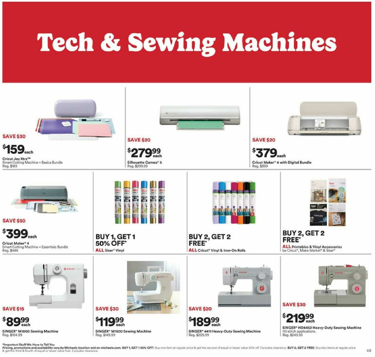 Michaels Weekly Ad from October 11